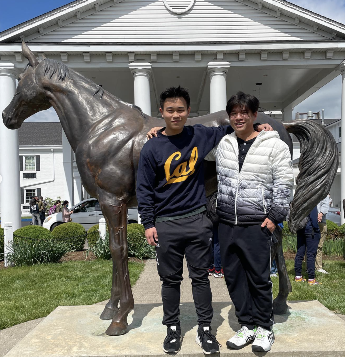 Zhang+and+Yang+pose+at+the+Tournament+of+Champions+at+the+University+of+Kentucky+last+spring.